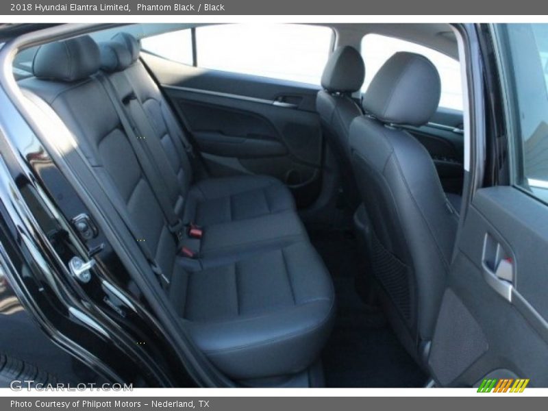 Phantom Black / Black 2018 Hyundai Elantra Limited