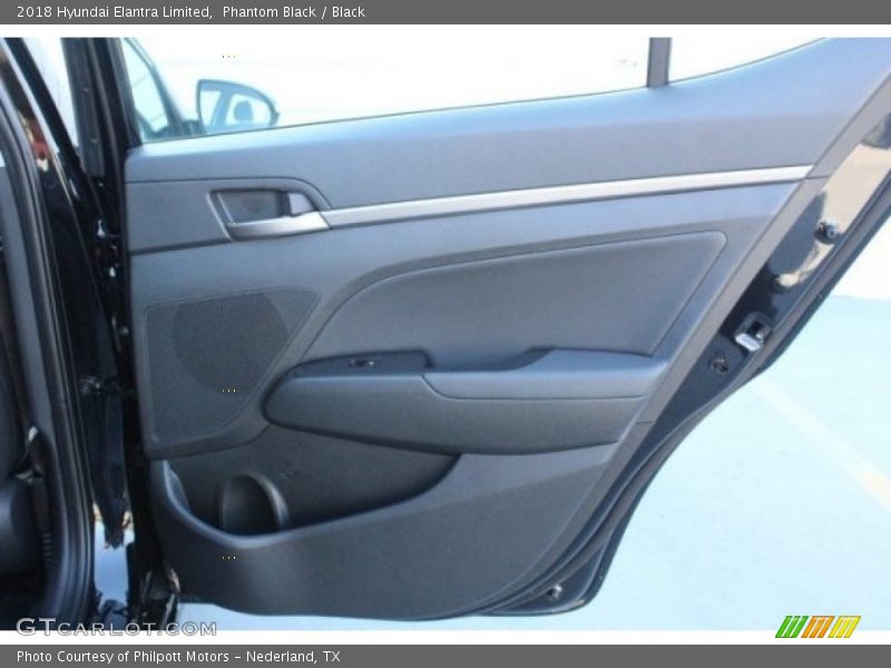 Phantom Black / Black 2018 Hyundai Elantra Limited