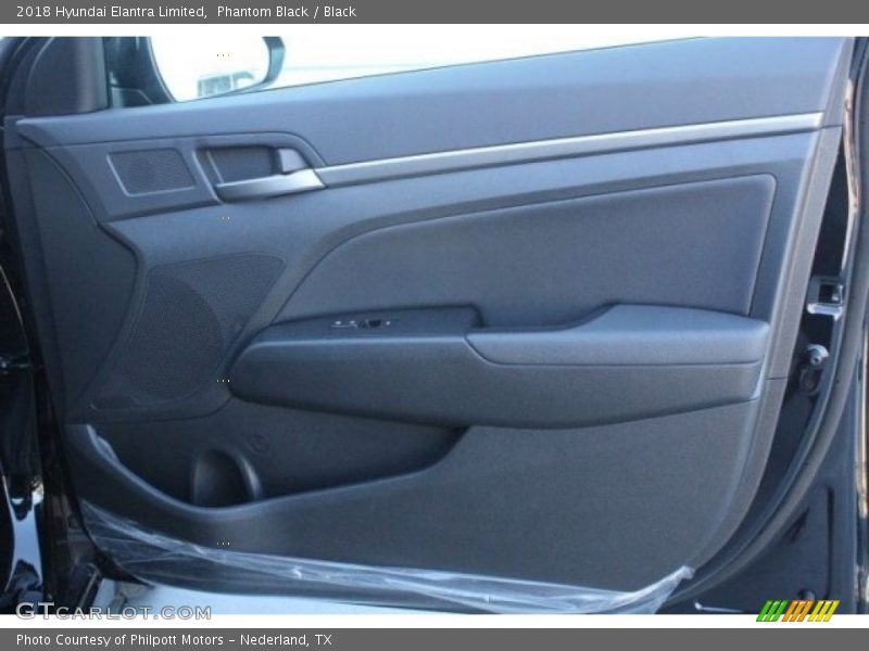 Phantom Black / Black 2018 Hyundai Elantra Limited