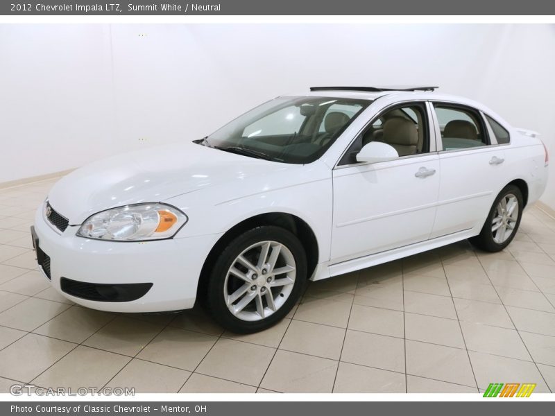 Summit White / Neutral 2012 Chevrolet Impala LTZ