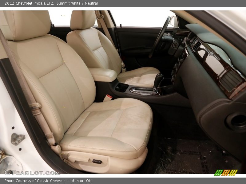 Summit White / Neutral 2012 Chevrolet Impala LTZ
