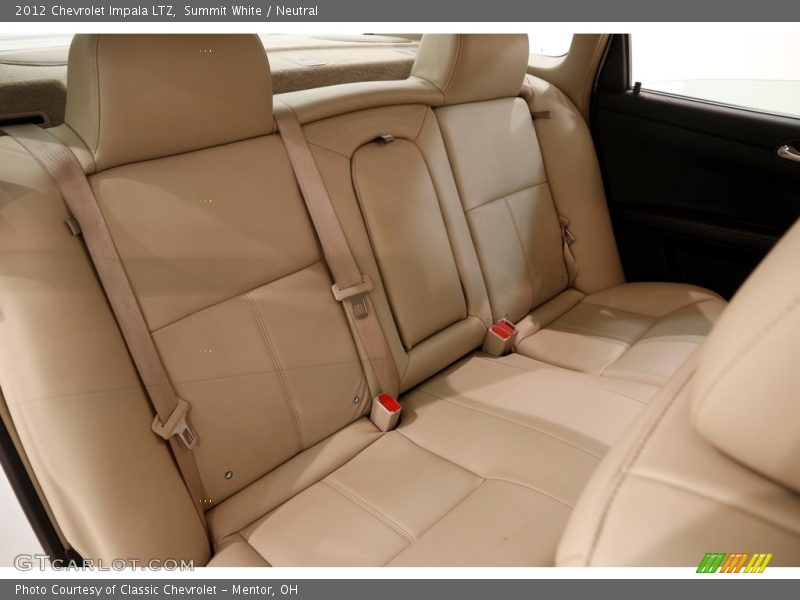 Summit White / Neutral 2012 Chevrolet Impala LTZ