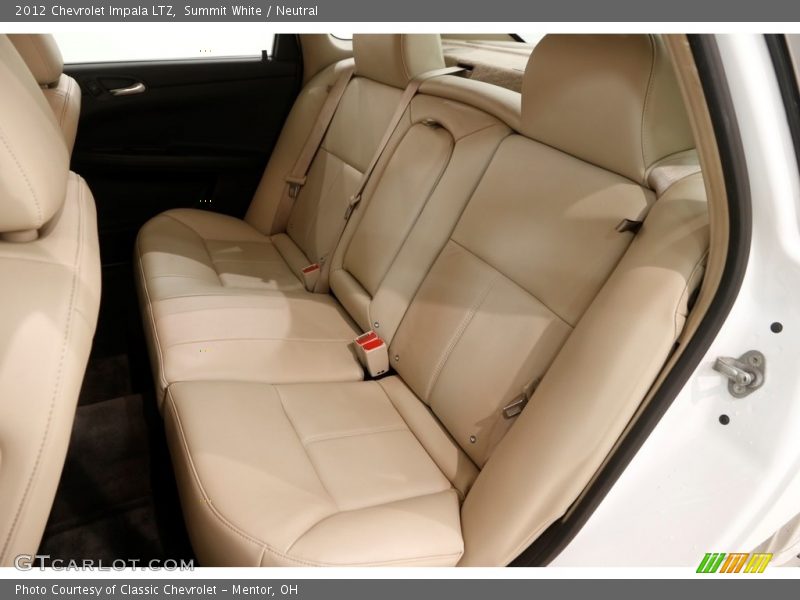 Summit White / Neutral 2012 Chevrolet Impala LTZ