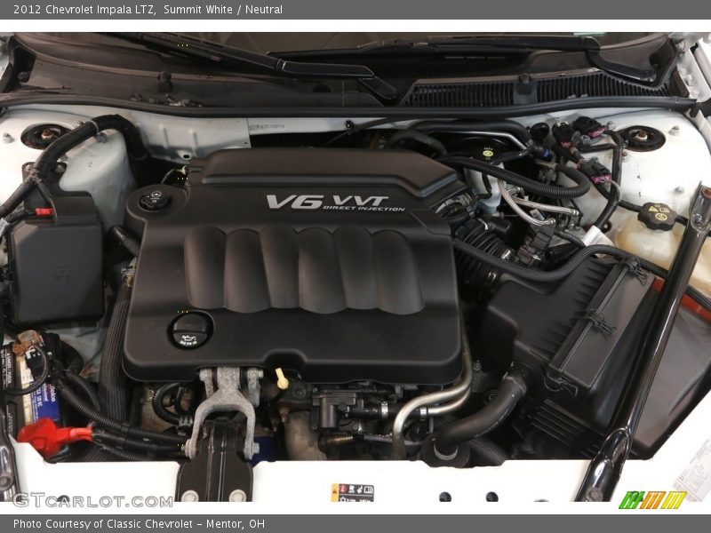 Summit White / Neutral 2012 Chevrolet Impala LTZ