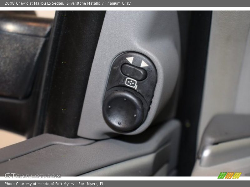 Silverstone Metallic / Titanium Gray 2008 Chevrolet Malibu LS Sedan