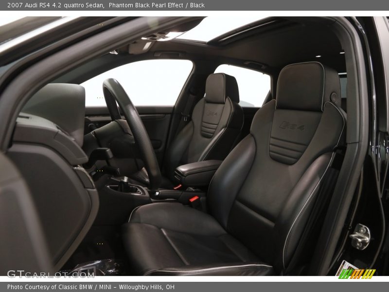 Phantom Black Pearl Effect / Black 2007 Audi RS4 4.2 quattro Sedan