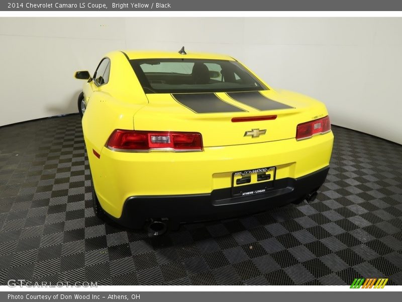 Bright Yellow / Black 2014 Chevrolet Camaro LS Coupe