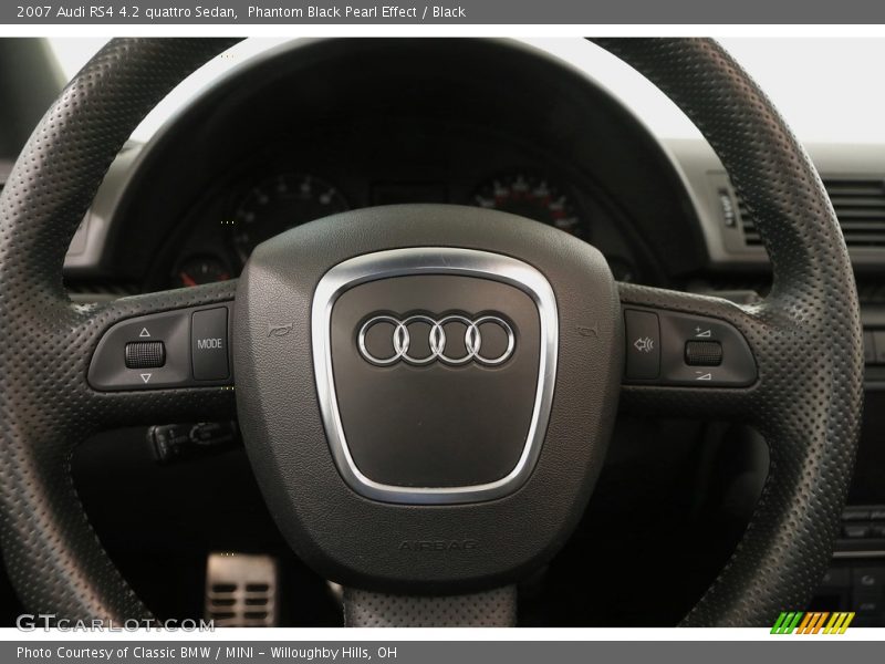 Phantom Black Pearl Effect / Black 2007 Audi RS4 4.2 quattro Sedan
