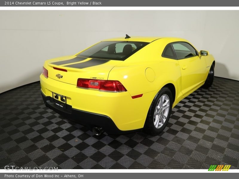 Bright Yellow / Black 2014 Chevrolet Camaro LS Coupe