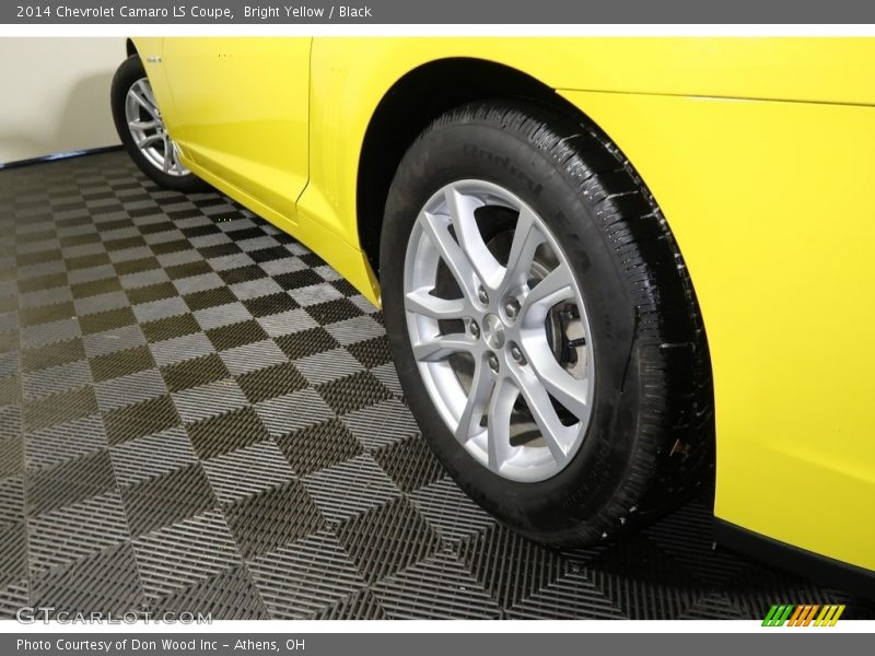 Bright Yellow / Black 2014 Chevrolet Camaro LS Coupe