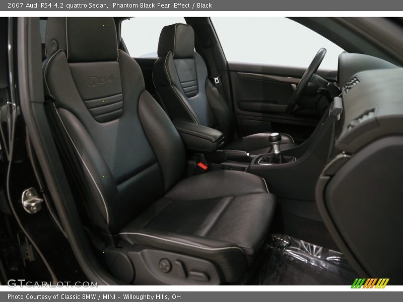 Phantom Black Pearl Effect / Black 2007 Audi RS4 4.2 quattro Sedan