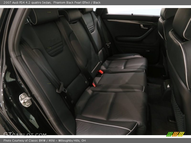 Phantom Black Pearl Effect / Black 2007 Audi RS4 4.2 quattro Sedan