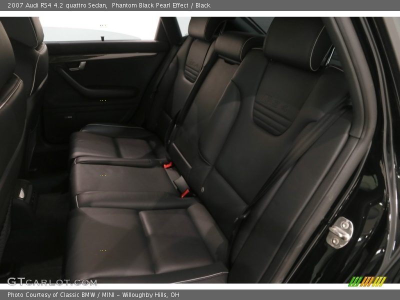 Phantom Black Pearl Effect / Black 2007 Audi RS4 4.2 quattro Sedan