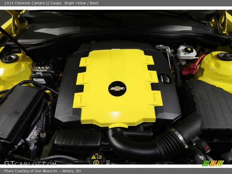 Bright Yellow / Black 2014 Chevrolet Camaro LS Coupe