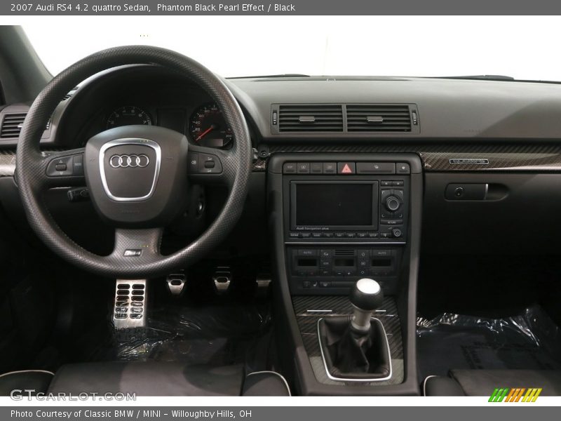Phantom Black Pearl Effect / Black 2007 Audi RS4 4.2 quattro Sedan