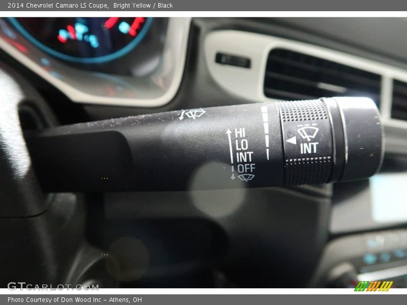 Bright Yellow / Black 2014 Chevrolet Camaro LS Coupe