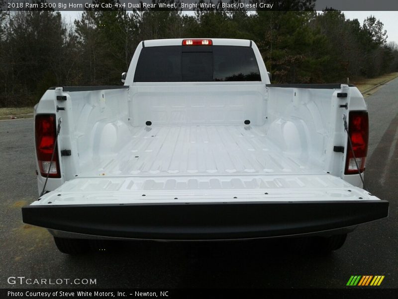 Bright White / Black/Diesel Gray 2018 Ram 3500 Big Horn Crew Cab 4x4 Dual Rear Wheel