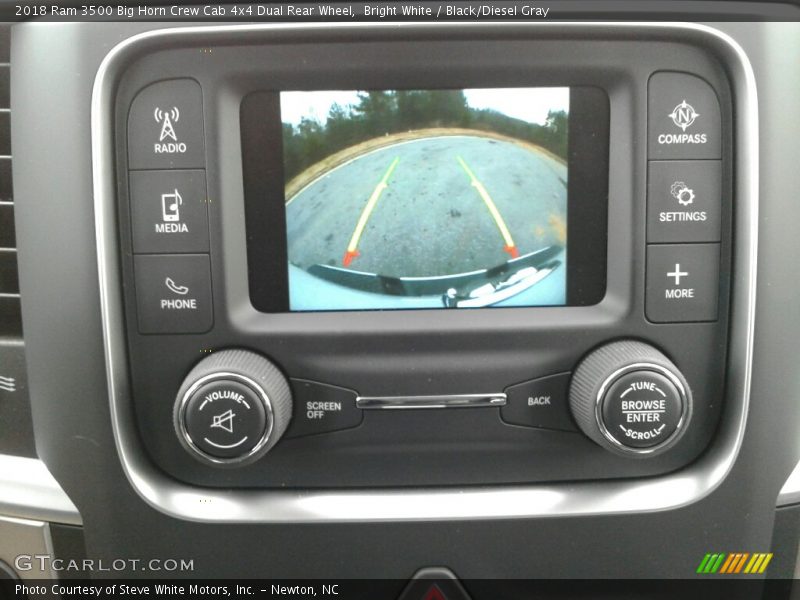 Bright White / Black/Diesel Gray 2018 Ram 3500 Big Horn Crew Cab 4x4 Dual Rear Wheel