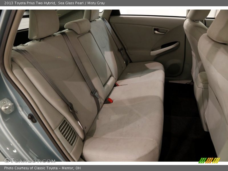 Sea Glass Pearl / Misty Gray 2013 Toyota Prius Two Hybrid