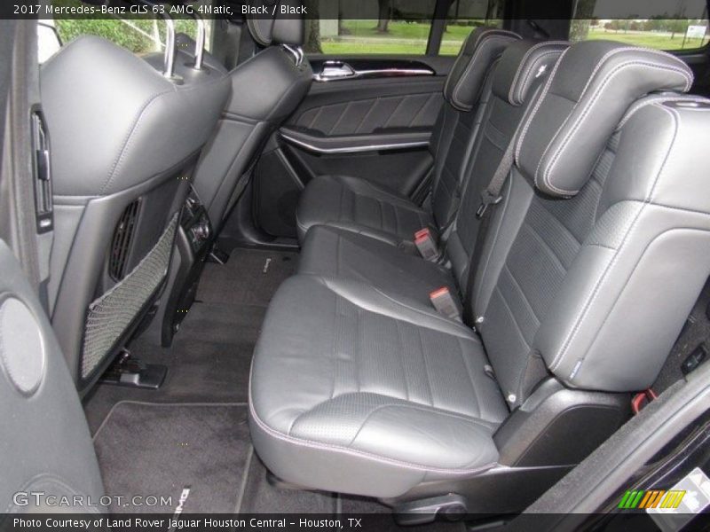 Rear Seat of 2017 GLS 63 AMG 4Matic