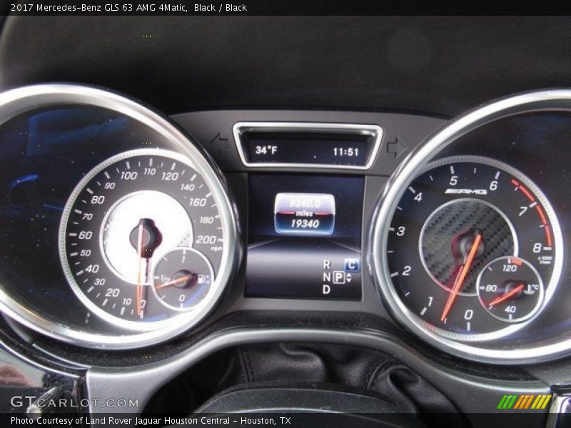  2017 GLS 63 AMG 4Matic 63 AMG 4Matic Gauges