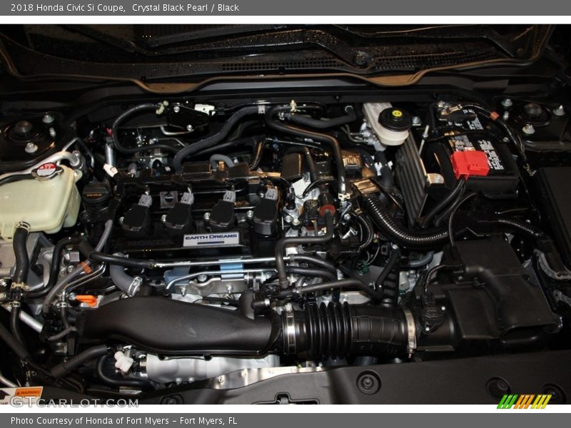  2018 Civic Si Coupe Engine - 1.5 Liter Turbocharged DOHC 16-Valve 4 Cylinder