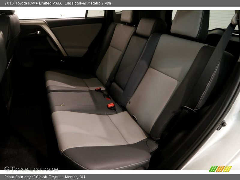 Classic Silver Metallic / Ash 2015 Toyota RAV4 Limited AWD