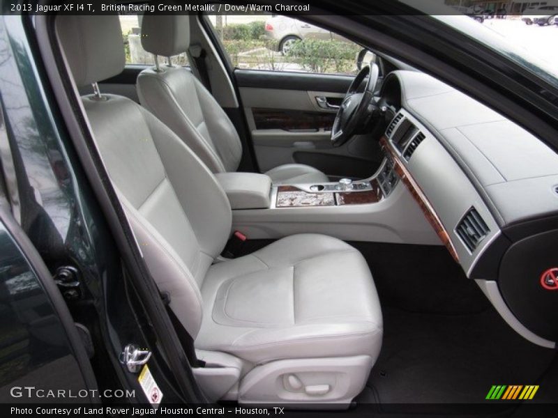 British Racing Green Metallic / Dove/Warm Charcoal 2013 Jaguar XF I4 T