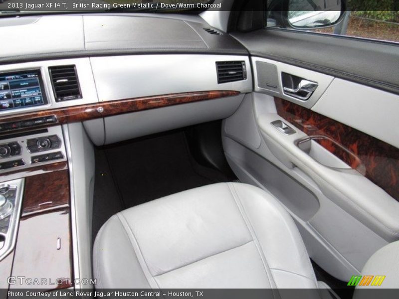 British Racing Green Metallic / Dove/Warm Charcoal 2013 Jaguar XF I4 T