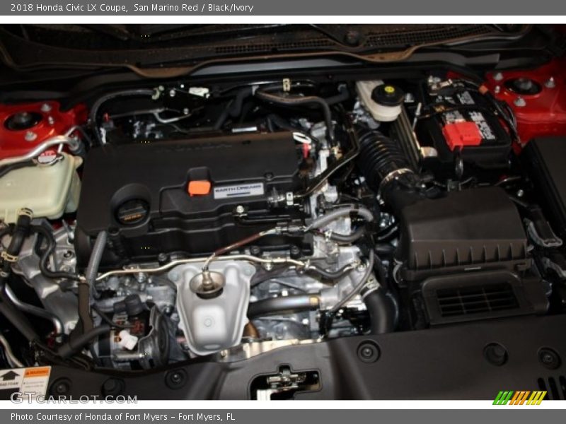  2018 Civic LX Coupe Engine - 2.0 Liter DOHC 16-Valve i-VTEC 4 Cylinder