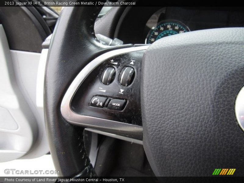 British Racing Green Metallic / Dove/Warm Charcoal 2013 Jaguar XF I4 T