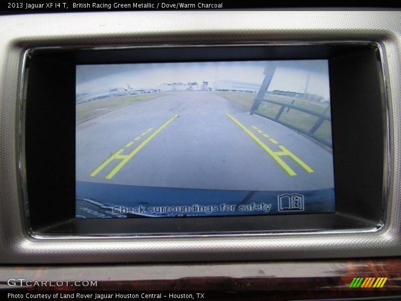 British Racing Green Metallic / Dove/Warm Charcoal 2013 Jaguar XF I4 T