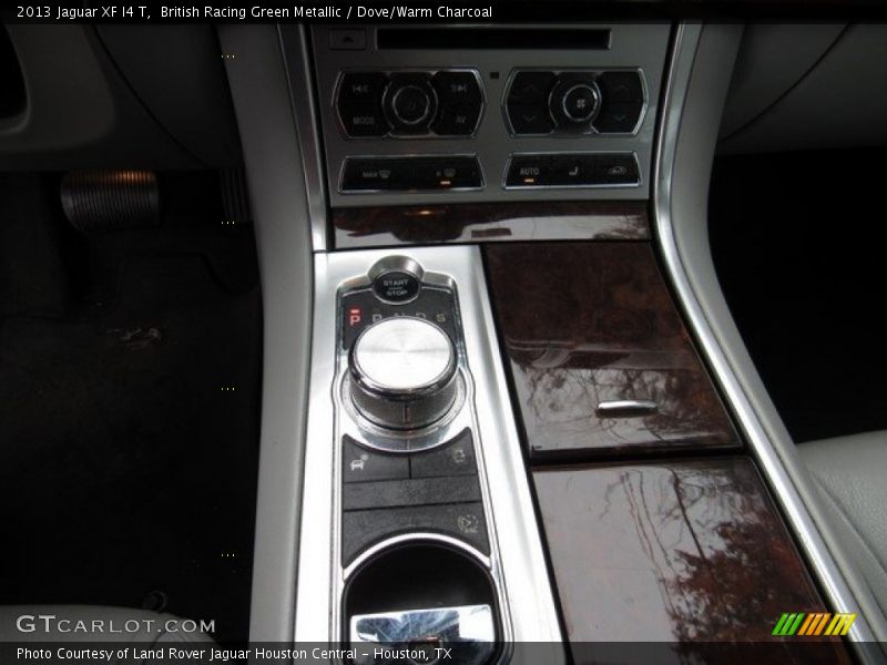 British Racing Green Metallic / Dove/Warm Charcoal 2013 Jaguar XF I4 T