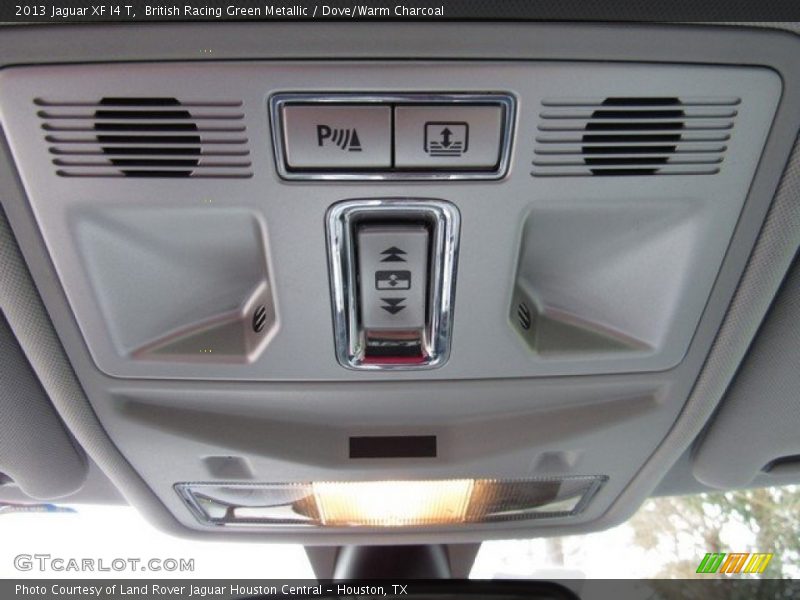 British Racing Green Metallic / Dove/Warm Charcoal 2013 Jaguar XF I4 T