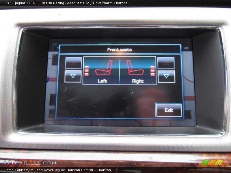British Racing Green Metallic / Dove/Warm Charcoal 2013 Jaguar XF I4 T