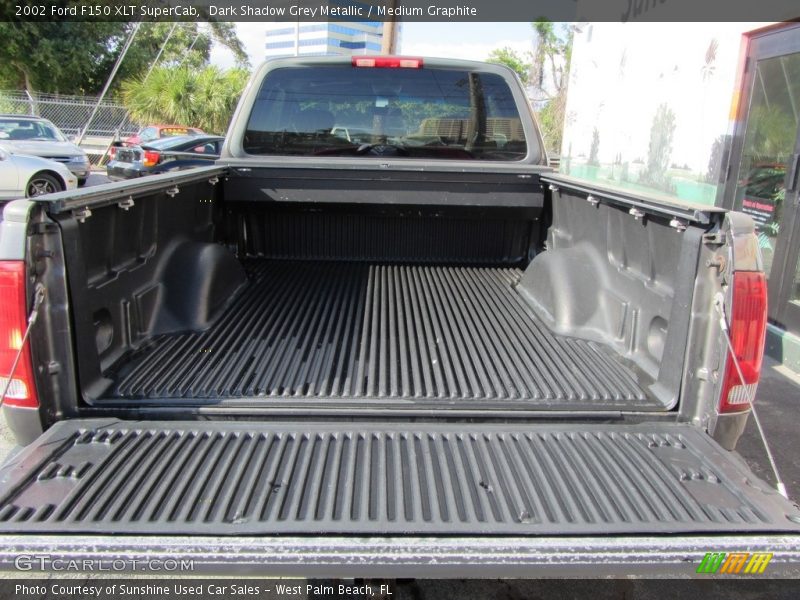 Dark Shadow Grey Metallic / Medium Graphite 2002 Ford F150 XLT SuperCab