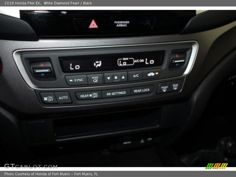 Controls of 2018 Pilot EX