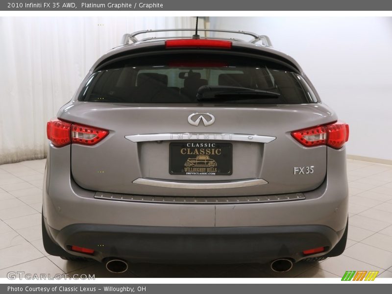 Platinum Graphite / Graphite 2010 Infiniti FX 35 AWD