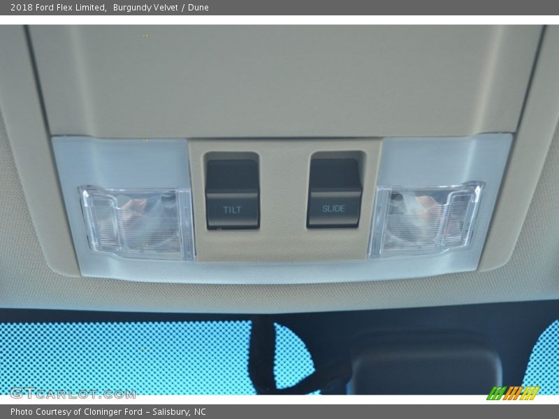 Burgundy Velvet / Dune 2018 Ford Flex Limited