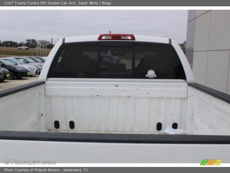 Super White / Beige 2007 Toyota Tundra SR5 Double Cab 4x4