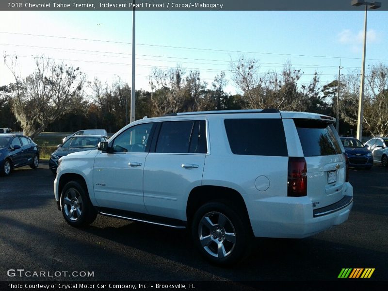 Iridescent Pearl Tricoat / Cocoa/­Mahogany 2018 Chevrolet Tahoe Premier