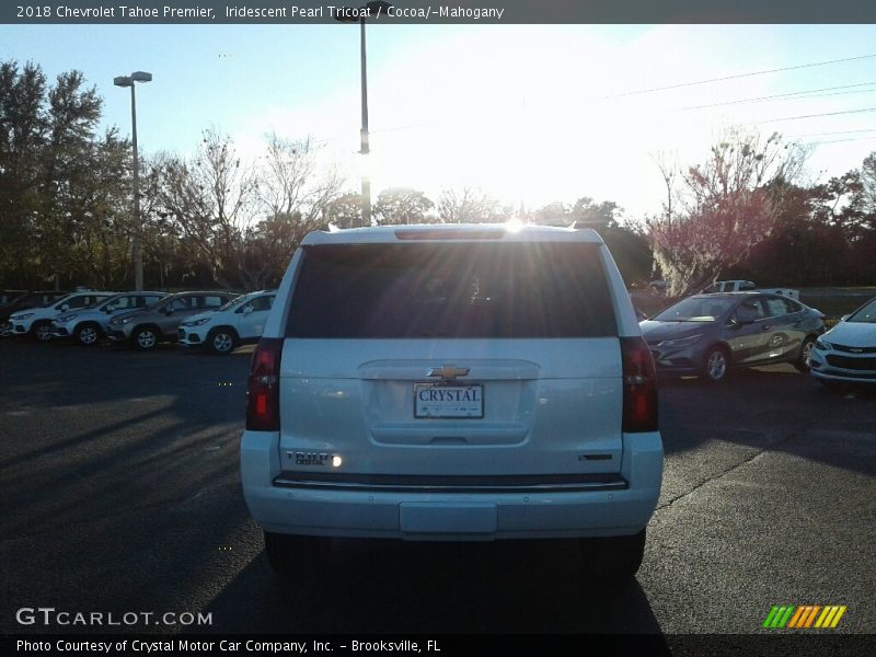 Iridescent Pearl Tricoat / Cocoa/­Mahogany 2018 Chevrolet Tahoe Premier