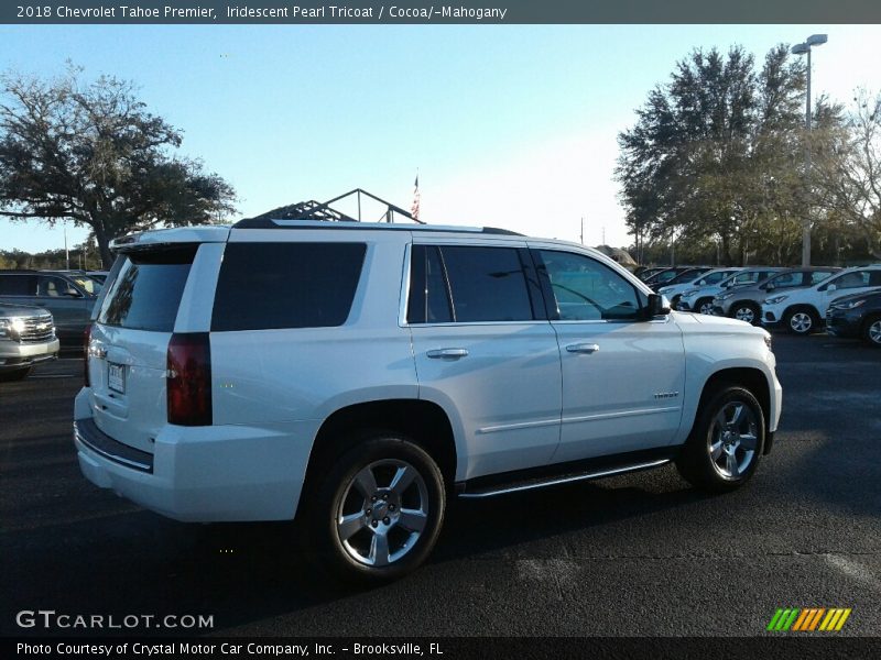 Iridescent Pearl Tricoat / Cocoa/­Mahogany 2018 Chevrolet Tahoe Premier