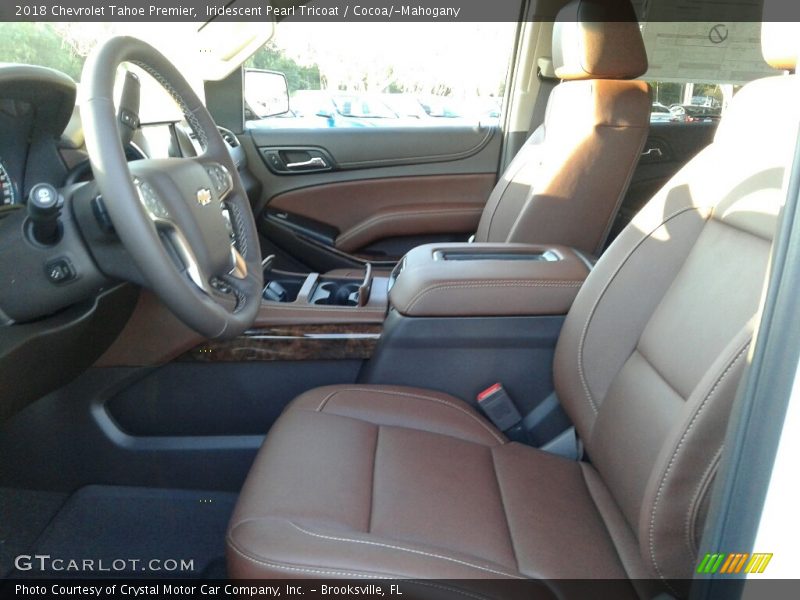 Iridescent Pearl Tricoat / Cocoa/­Mahogany 2018 Chevrolet Tahoe Premier