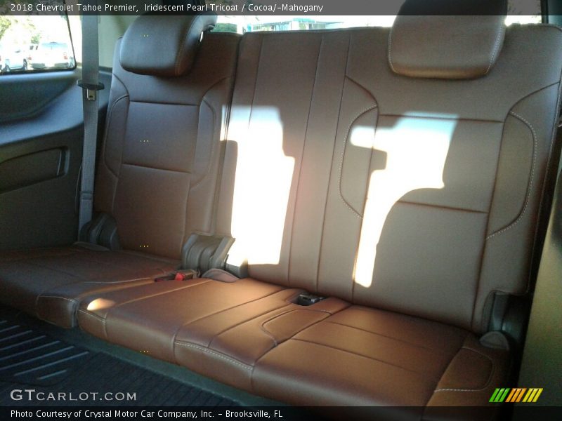 Iridescent Pearl Tricoat / Cocoa/­Mahogany 2018 Chevrolet Tahoe Premier
