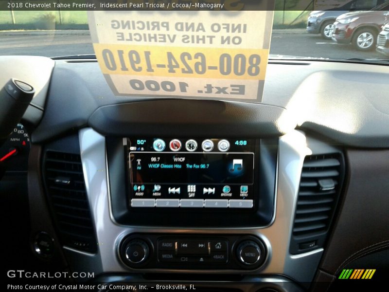 Iridescent Pearl Tricoat / Cocoa/­Mahogany 2018 Chevrolet Tahoe Premier