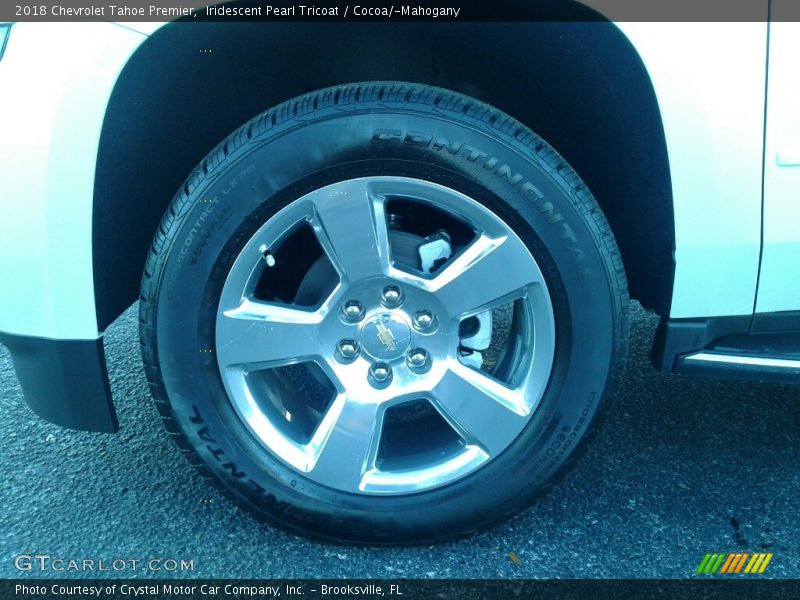 Iridescent Pearl Tricoat / Cocoa/­Mahogany 2018 Chevrolet Tahoe Premier