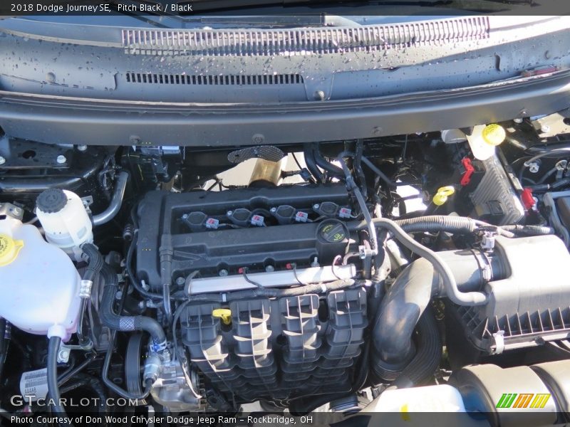 Pitch Black / Black 2018 Dodge Journey SE