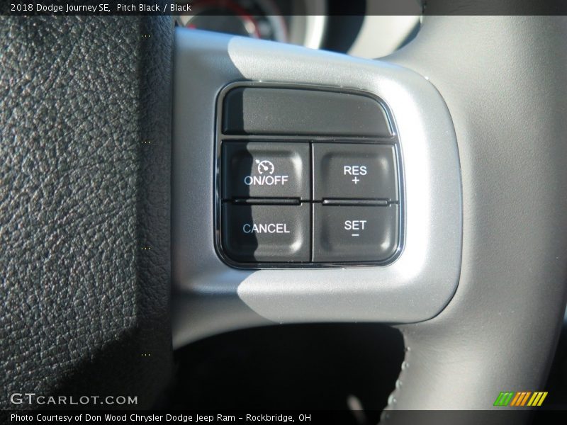Pitch Black / Black 2018 Dodge Journey SE