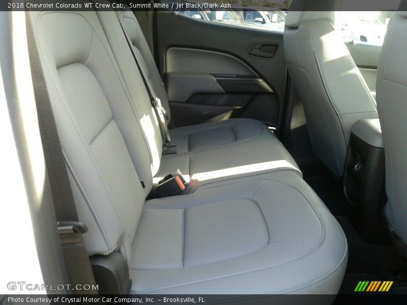 Summit White / Jet Black/Dark Ash 2018 Chevrolet Colorado WT Crew Cab